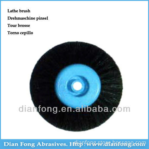 P80S 80mm Chungking Bristle Straight Rough Lathe Polish Brush Dental Equipment Supply